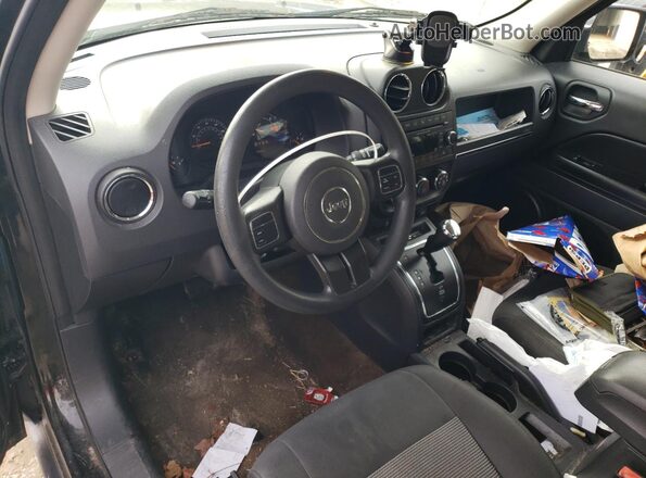 1C4NJRBB7GD550112 2016 JEEP PATRIOT Black Widok deski rozdzielczej
