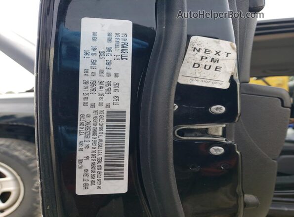 1C4NJRBB7GD550112 2016 JEEP PATRIOT Black Widok naklejki z numerem VIN