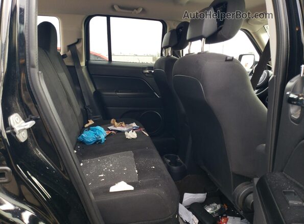 1C4NJRBB7GD550112 2016 JEEP PATRIOT Black Widok wnętrza z tyłu