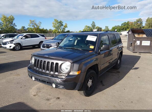 1C4NJRBB7GD690211 2016 JEEP PATRIOT Серый Передняя левая четверть