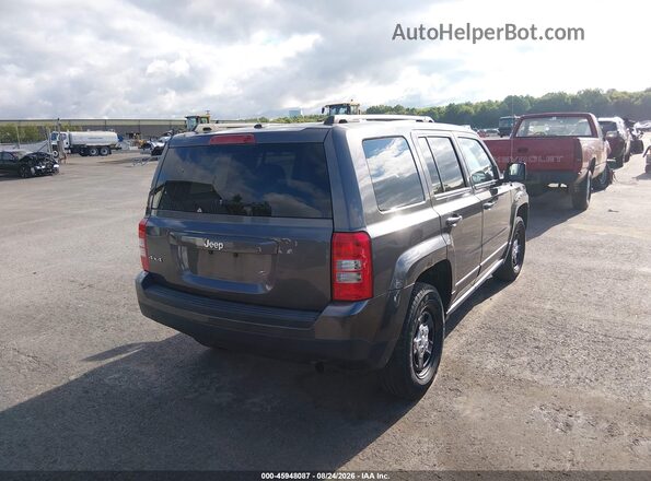 1C4NJRBB7GD690211 2016 JEEP PATRIOT Серый Задняя правая четверть