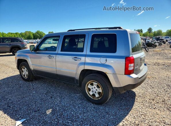 1C4NJRBB7HD143814 2017 JEEP PATRIOT Gray Trasero izquierdo