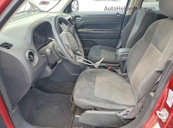 1C4NJRBB8GD579523 2016 JEEP PATRIOT Burgundy Вид салону спереду
