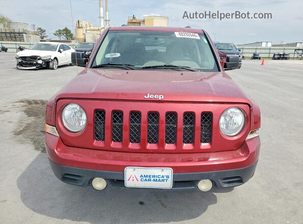 1C4NJRBB8GD579523 2016 JEEP PATRIOT Burgundy Вид спереду