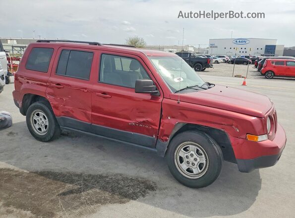 1C4NJRBB8GD579523 2016 JEEP PATRIOT Burgundy Передня права чверть
