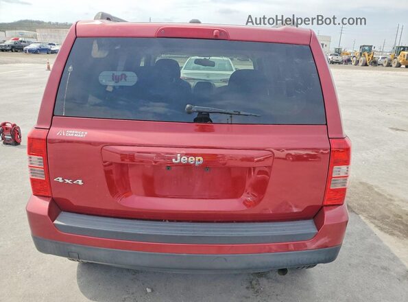 1C4NJRBB8GD579523 2016 JEEP PATRIOT Burgundy Вид ззаду