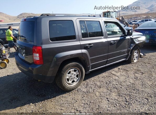 1C4NJRBB8GD614528 2016 JEEP PATRIOT Gray Rear right