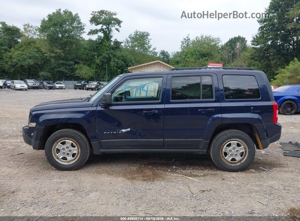1C4NJRBB8GD654253 2016 JEEP PATRIOT Navy Панорамный вид салона 360°