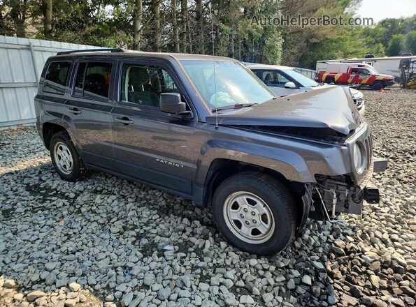 1C4NJRBB8GD779107 2016 JEEP PATRIOT Gray Front right