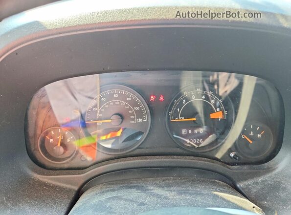 1C4NJRBB8GD779107 2016 JEEP PATRIOT Gray Instrument cluster view