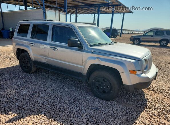 1C4NJRBB8HD105072 2017 JEEP PATRIOT Silver Առջևի աջ
