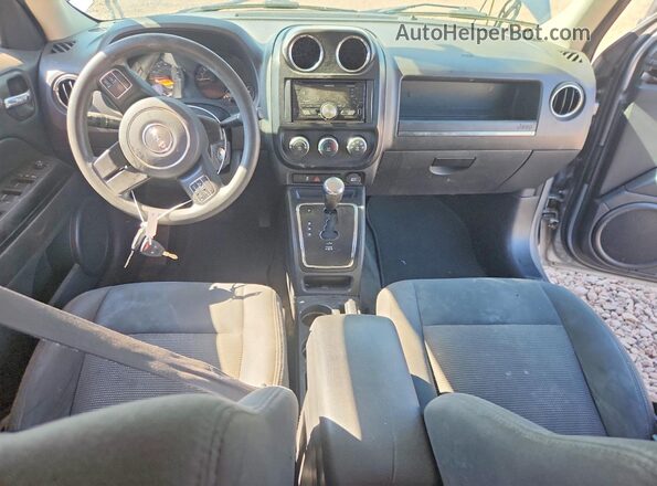 1C4NJRBB8HD105072 2017 JEEP PATRIOT Silver Առջևի վահանակի տեսք