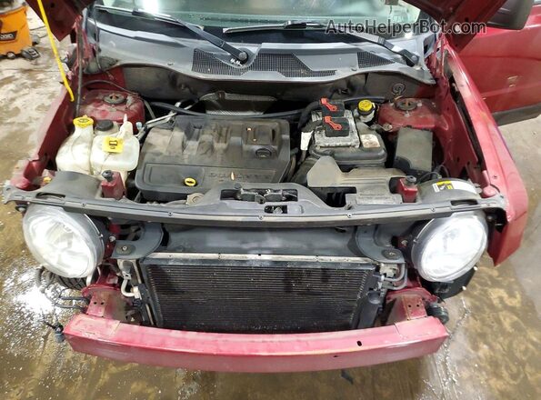 1C4NJRBB8HD179141 2017 JEEP PATRIOT Red Rear interior view