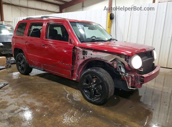 1C4NJRBB8HD179141 2017 JEEP PATRIOT Red Front right