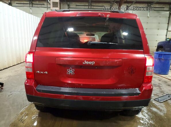 1C4NJRBB8HD179141 2017 JEEP PATRIOT Red Rear view