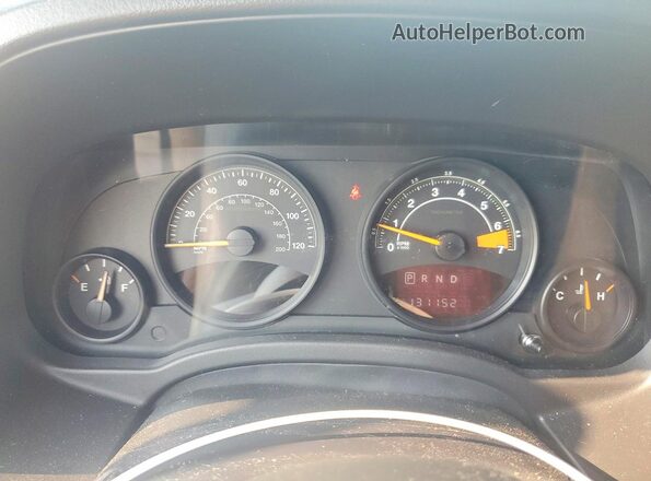 1C4NJRBB9GD618071 2016 JEEP PATRIOT Gray Вид щитка приладів
