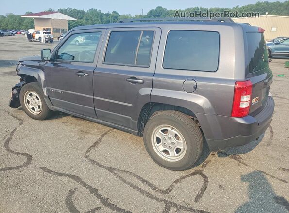 1C4NJRBB9GD618071 2016 JEEP PATRIOT Gray Задня ліва чверть