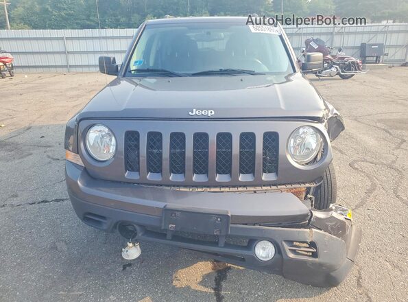 1C4NJRBB9GD618071 2016 JEEP PATRIOT Gray Вид спереду