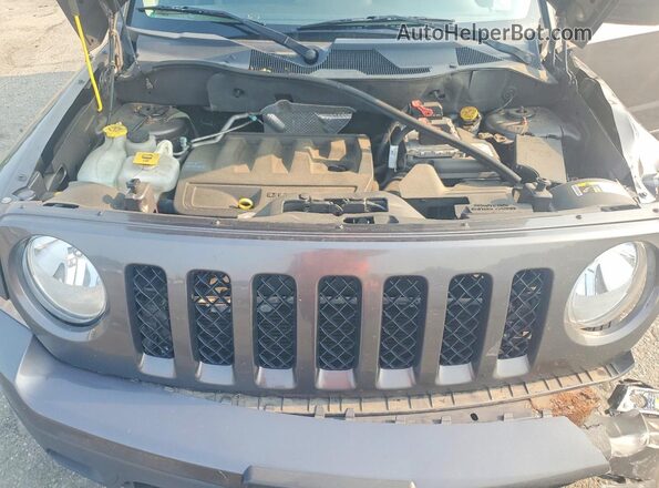1C4NJRBB9GD618071 2016 JEEP PATRIOT Gray Вид підкапотного простору
