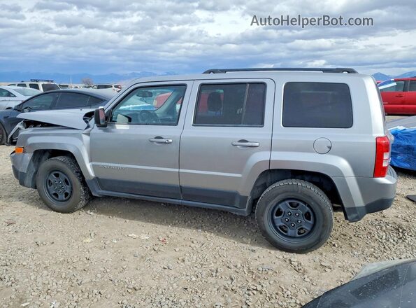 1C4NJRBB9GD671997 2016 JEEP PATRIOT Серебряный Задняя левая четверть