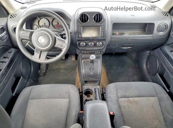 1C4NJRBB9GD671997 2016 JEEP PATRIOT Серебряный Вид панели приборов