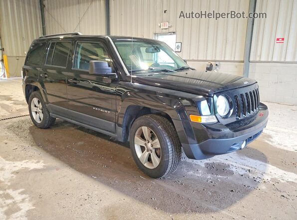 1C4NJRFB0GD708347 2016 JEEP PATRIOT Black Front right