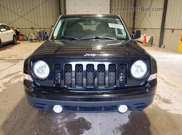 1C4NJRFB0GD708347 2016 JEEP PATRIOT Black Front view