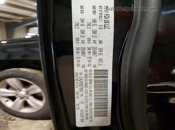 1C4NJRFB0GD708347 2016 JEEP PATRIOT Black VIN sticker view