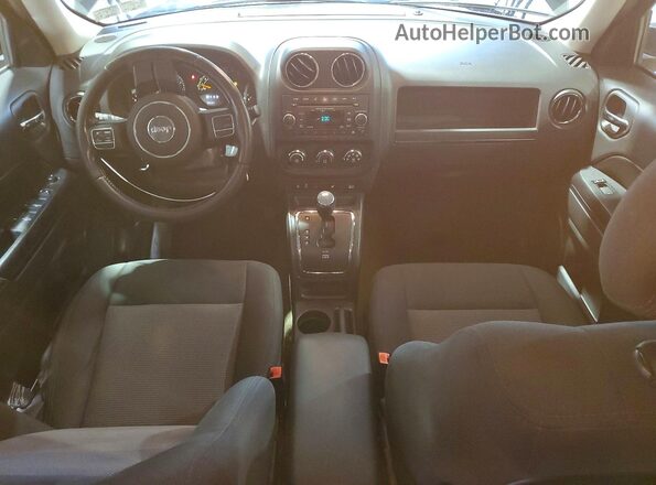 1C4NJRFB0GD708347 2016 JEEP PATRIOT Black Dashboard view