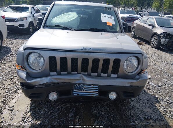 1C4NJRFB0HD174204 2017 JEEP PATRIOT Gray Vista frontal
