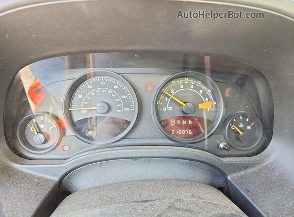 1C4NJRFB1HD110480 2017 JEEP PATRIOT White Вид щитка приладів