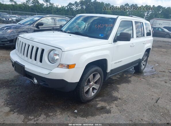 1C4NJRFB2HD181316 2017 JEEP PATRIOT Белый Передняя левая четверть