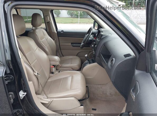 1C4NJRFB3GD534497 2016 JEEP PATRIOT Black წინა სალონის ხედი