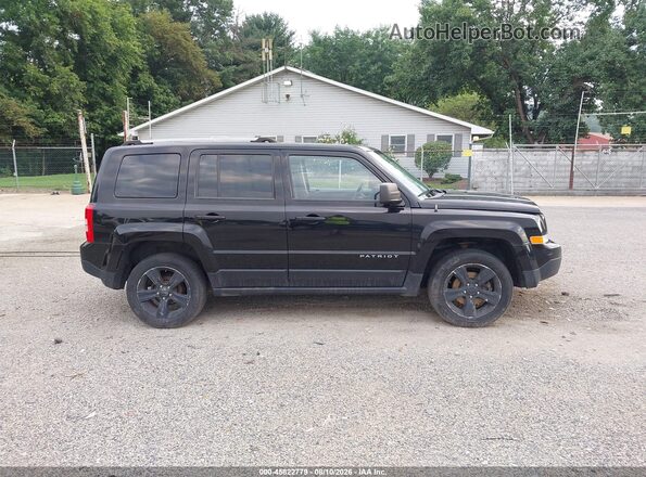 1C4NJRFB3GD534497 2016 JEEP PATRIOT Black უკანა სალონის ხედი