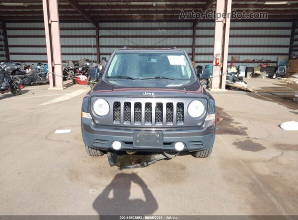 1C4NJRFB3GD637368 2016 JEEP PATRIOT Black Rear interior view