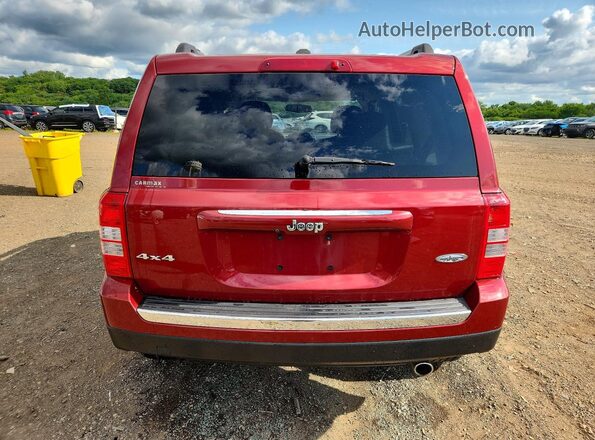 1C4NJRFB3GD804618 2016 JEEP PATRIOT Red Rear view