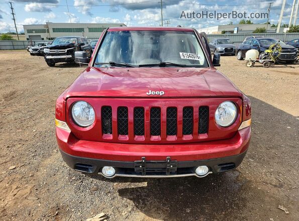 1C4NJRFB3GD804618 2016 JEEP PATRIOT Red Front view