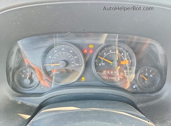 1C4NJRFB3GD804618 2016 JEEP PATRIOT Red Instrument cluster view