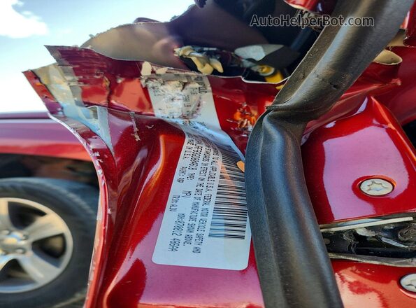 1C4NJRFB3GD804618 2016 JEEP PATRIOT Red VIN sticker view