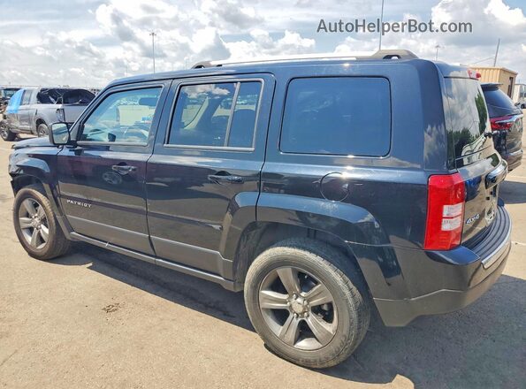 1C4NJRFB3HD155503 2017 JEEP PATRIOT Черный Задняя левая четверть