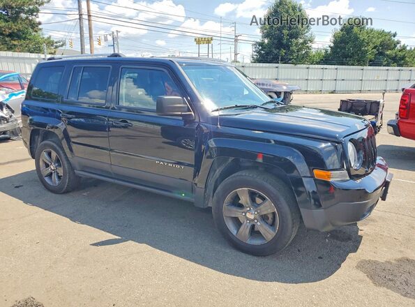 1C4NJRFB3HD155503 2017 JEEP PATRIOT Черный Передняя правая четверть