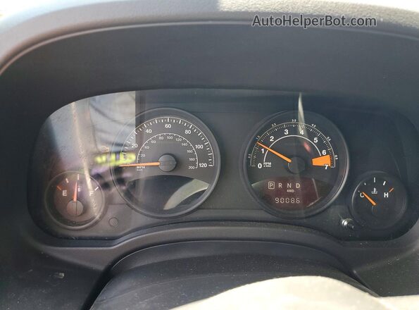 1C4NJRFB3HD155503 2017 JEEP PATRIOT Черный Вид щитка приборов