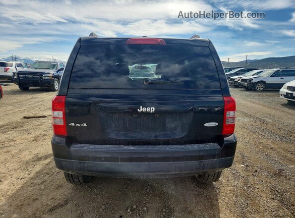 1C4NJRFB3HD174102 2017 JEEP PATRIOT Black უკანა ხედი