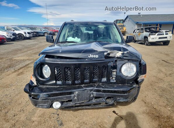 1C4NJRFB3HD174102 2017 JEEP PATRIOT Black წინა ხედი