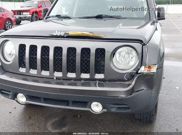 1C4NJRFB4HD110683 2017 JEEP PATRIOT Gray Front view