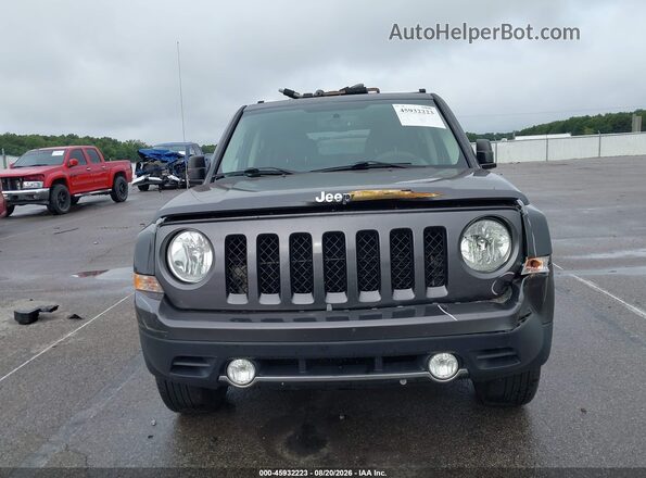 1C4NJRFB4HD110683 2017 JEEP PATRIOT Gray Instrument cluster view