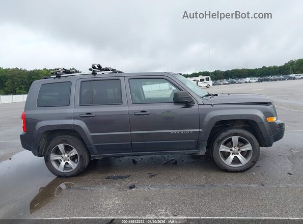 1C4NJRFB4HD110683 2017 JEEP PATRIOT Gray Rear interior view
