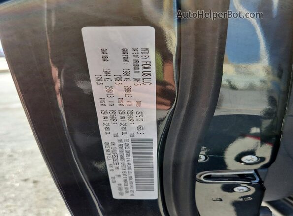 1C4NJRFB5GD581255 2016 JEEP PATRIOT Black VIN կոդի պիտակի տեսք