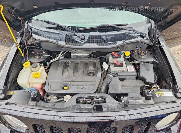 1C4NJRFB5GD647514 2016 JEEP PATRIOT Black Vista del compartimento del motor