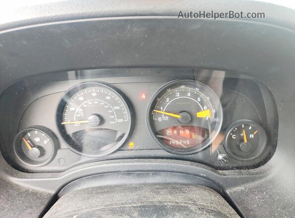 1C4NJRFB5HD205818 2017 JEEP PATRIOT Белый Вид щитка приборов